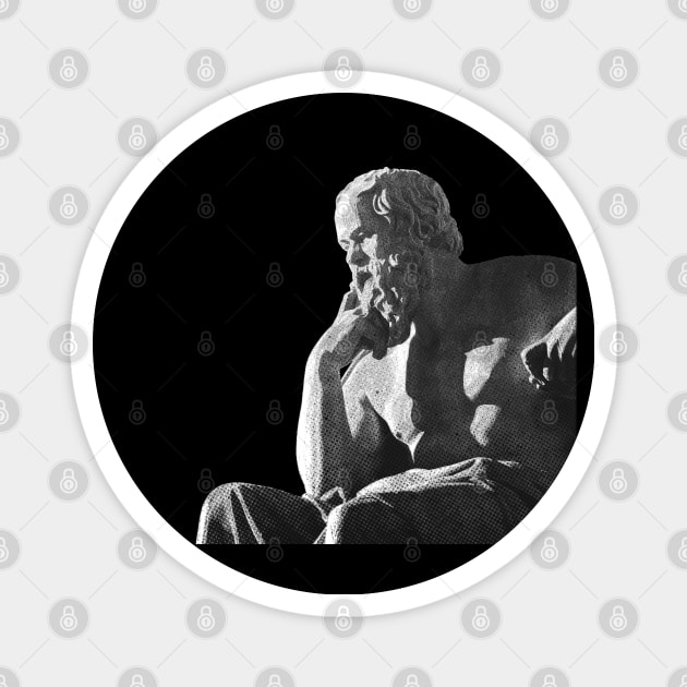 Socrates - Philosophy Magnet by Embrace Masculinity